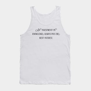 Citations Tank Top